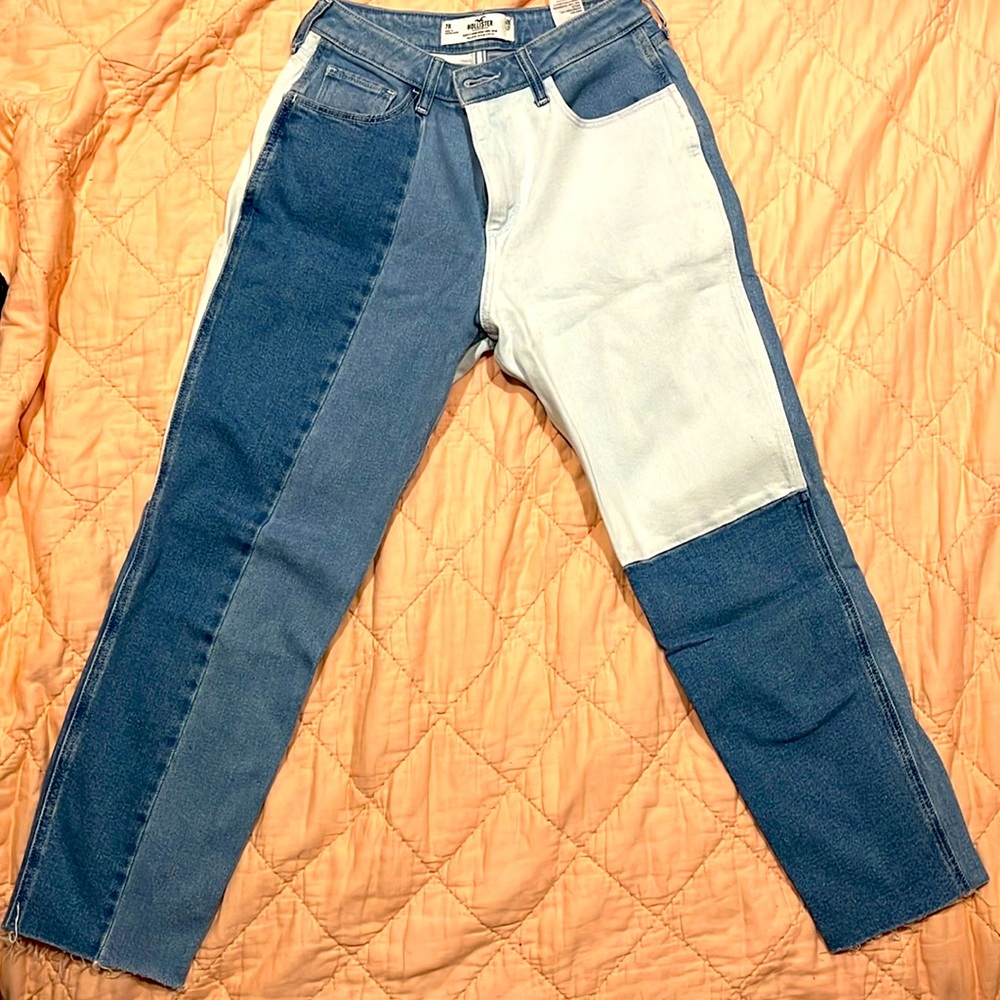 Hollister Color Block Jeans